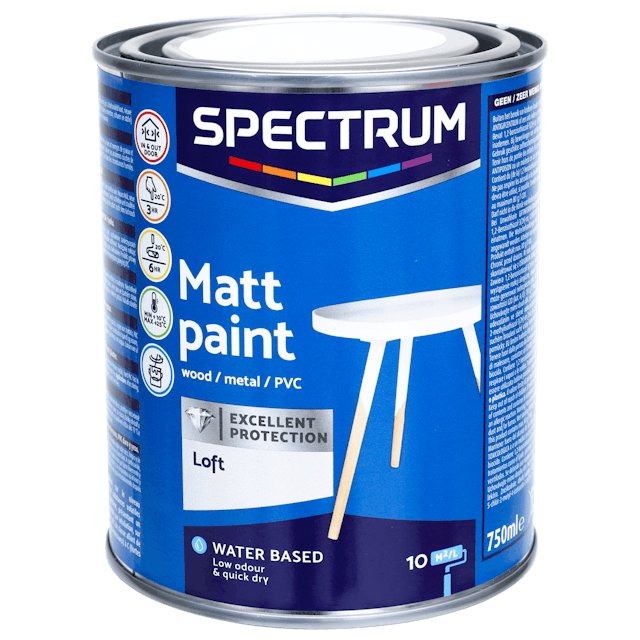 Laque acrylique mate Spectrum  
