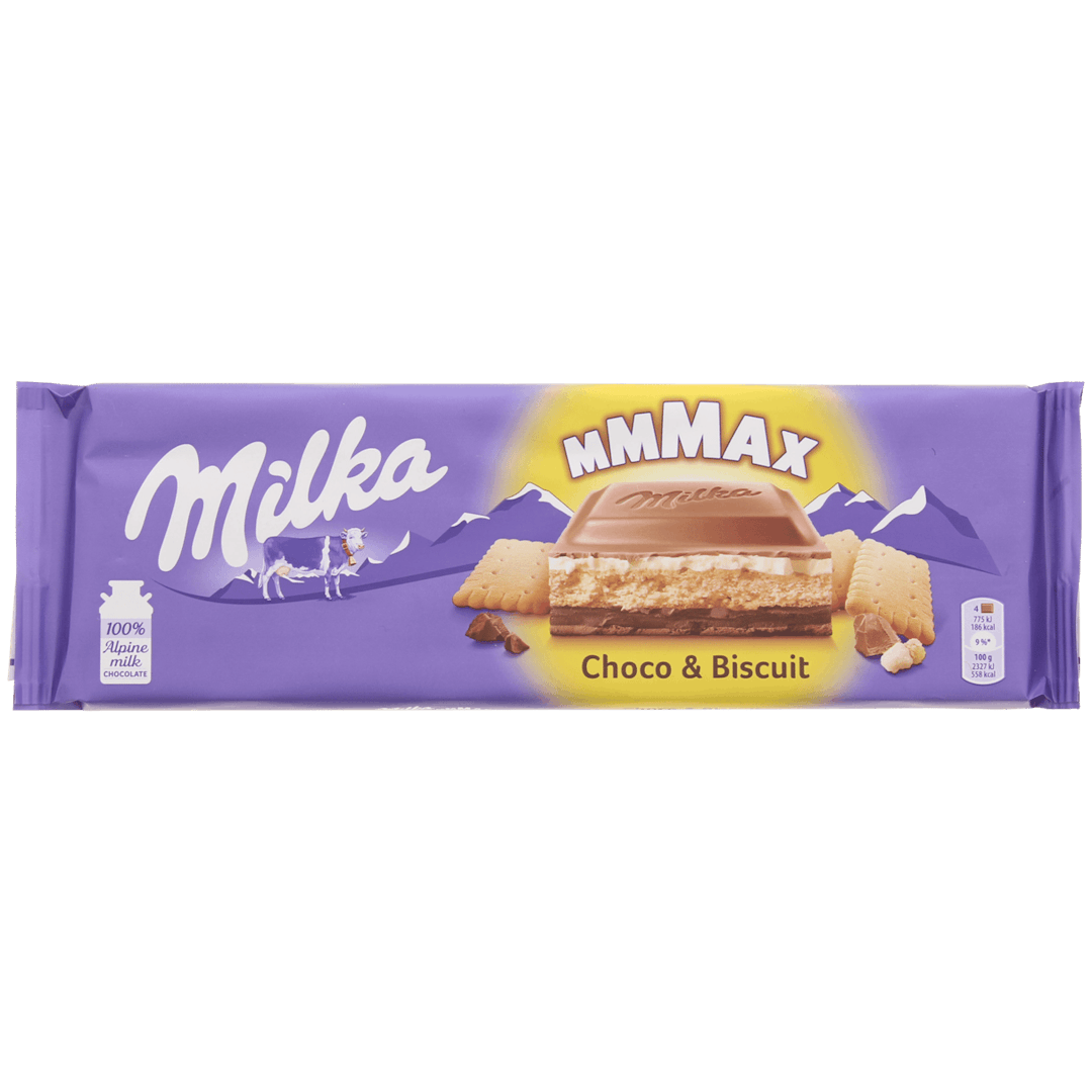 Chocolat Mmmax Milka Choco & Biscuit
