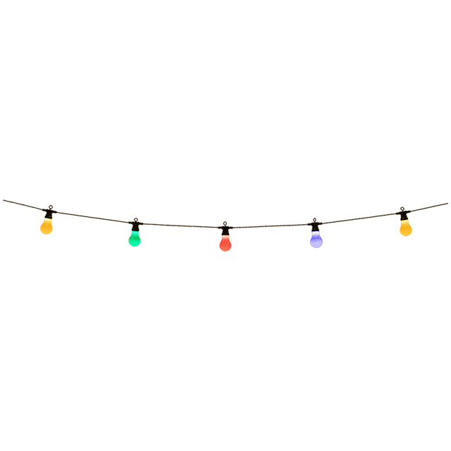 Guirlande lumineuse avec ampoules (à filaments)  