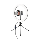 Kruhové selfie světlo se stativem  