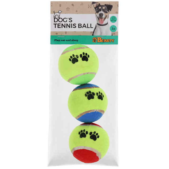 Balles de tennis pour chiens Beasty  
