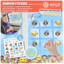 Autocollants pour vitre Emoji  