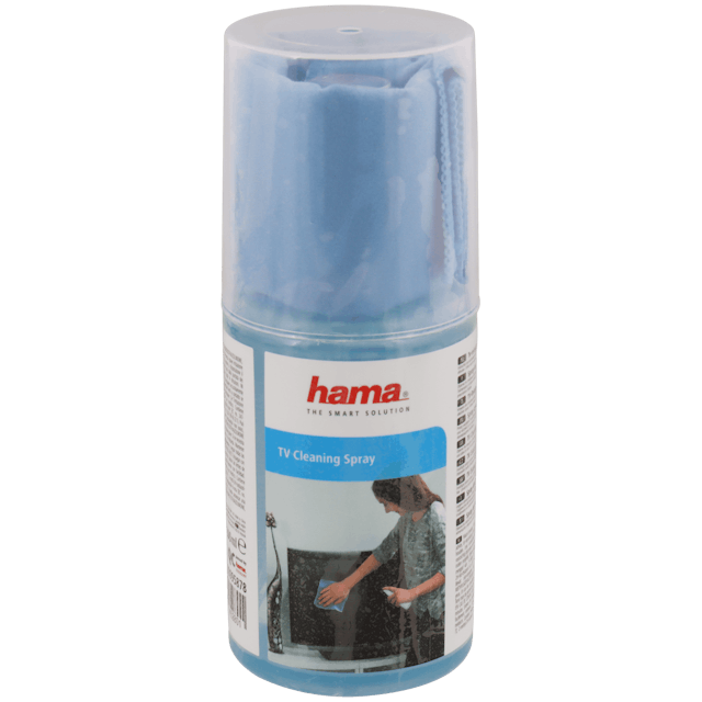 Spray do czyszczenia TV ze ściereczką Hama  