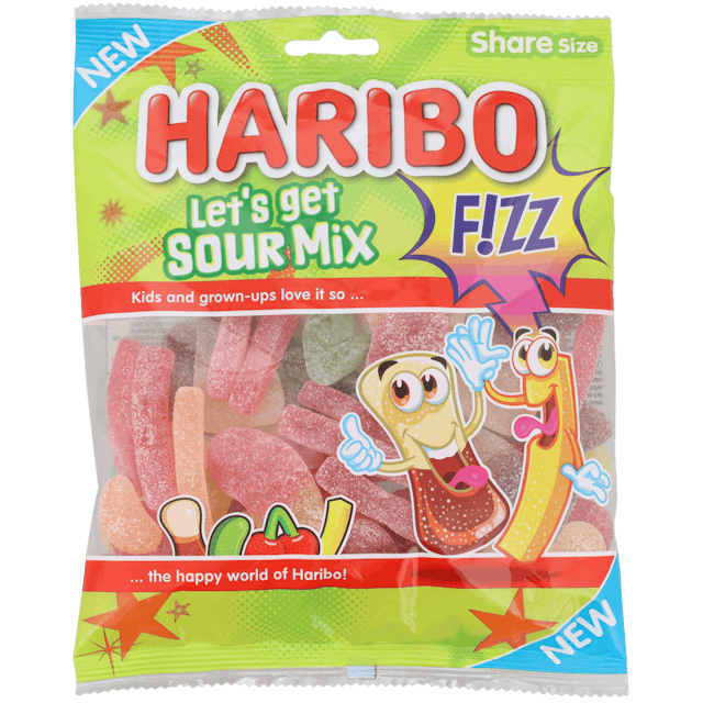 Let's Get Sour Mix Haribo 