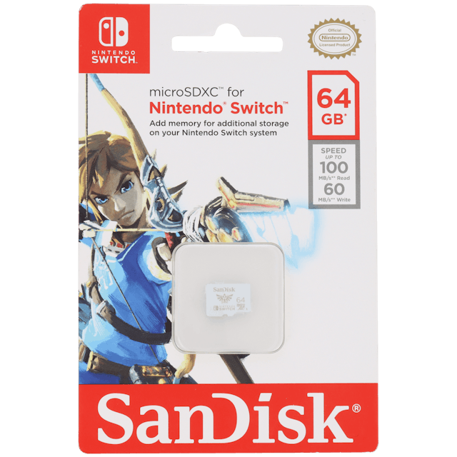 SanDisk Micro SDXC-Karte für Nintento Switch  