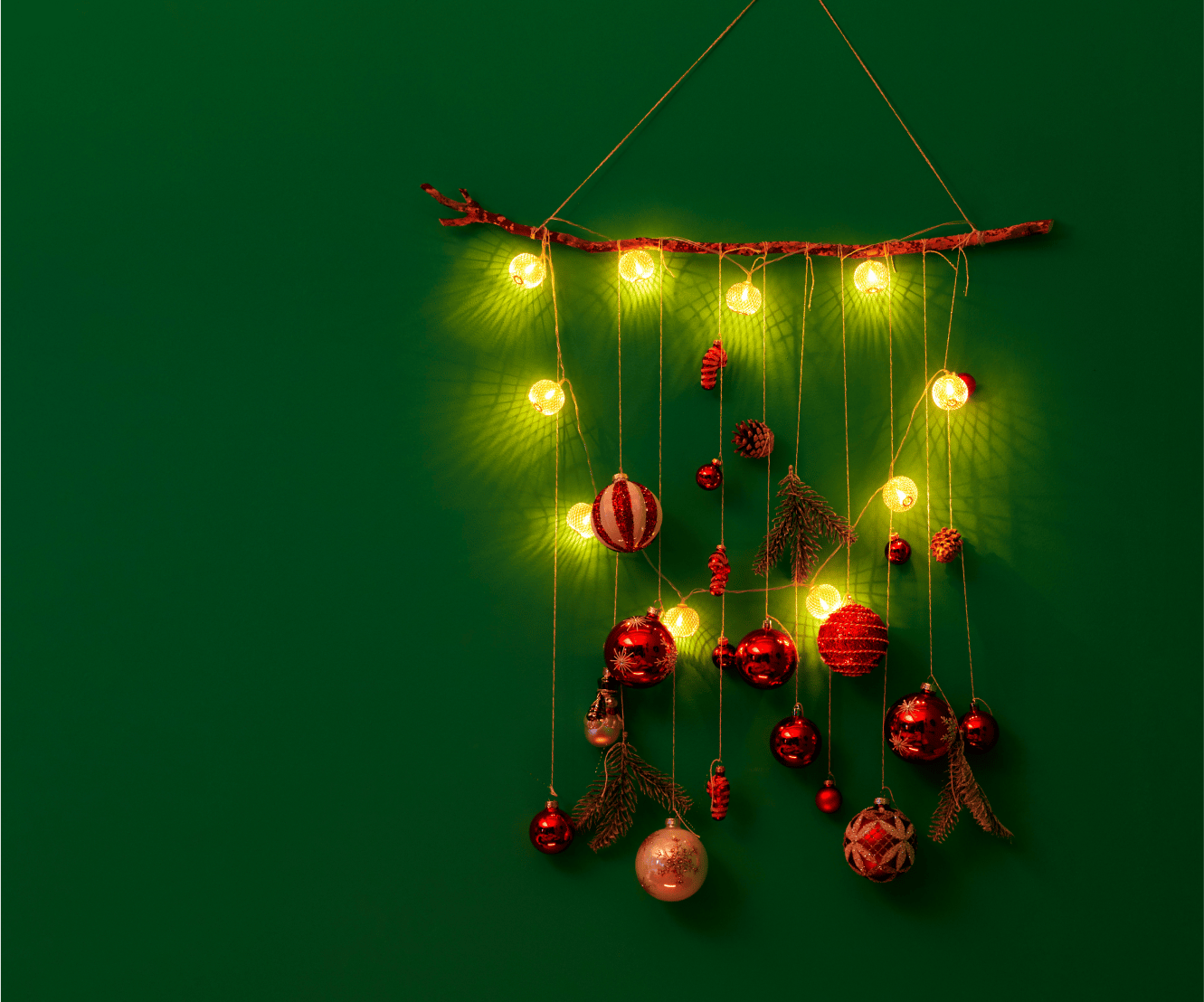 Vyrobte si vianočné dekorácie vďaka materiálom z Action