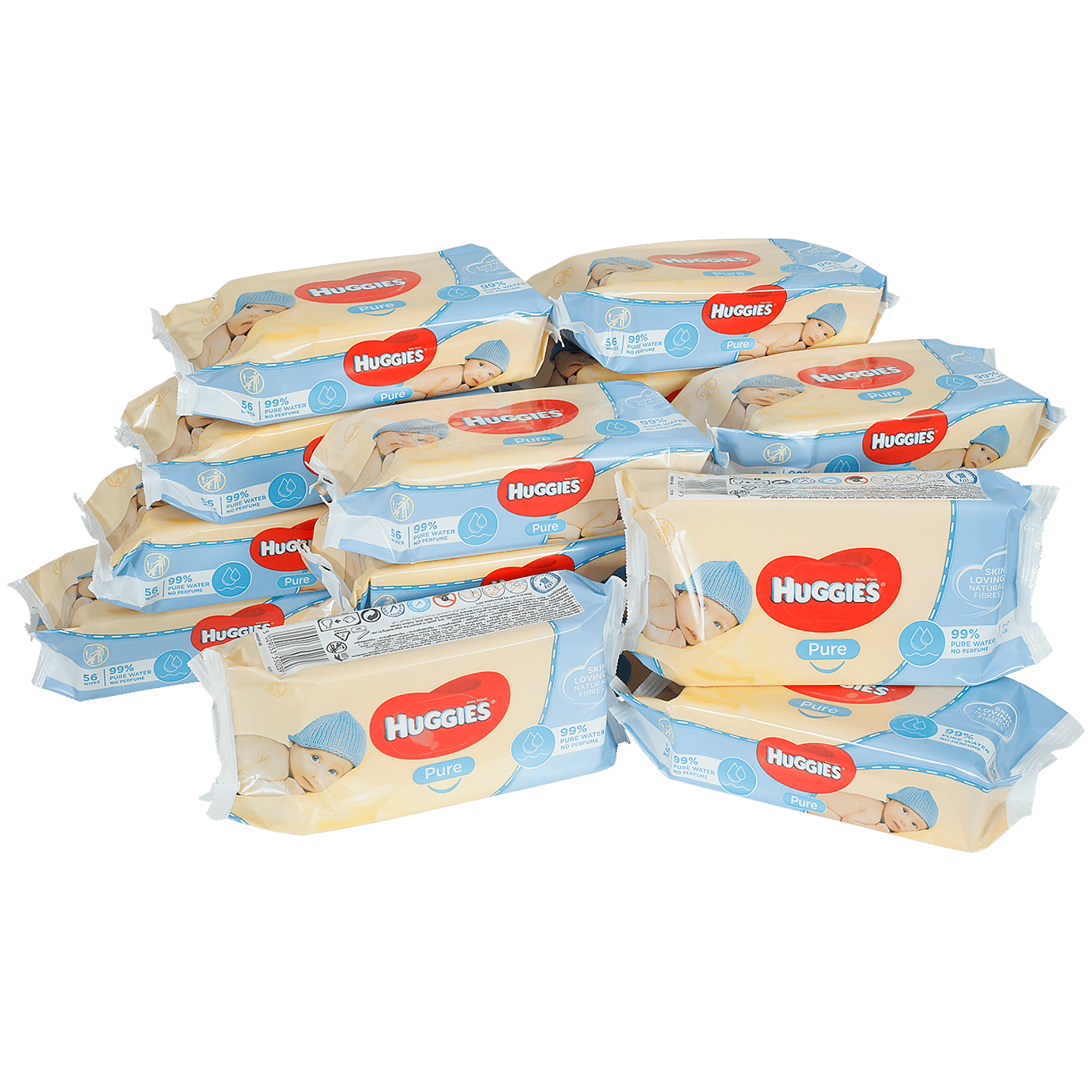 Lingettes Pour Bebe Huggies Pure Action Com