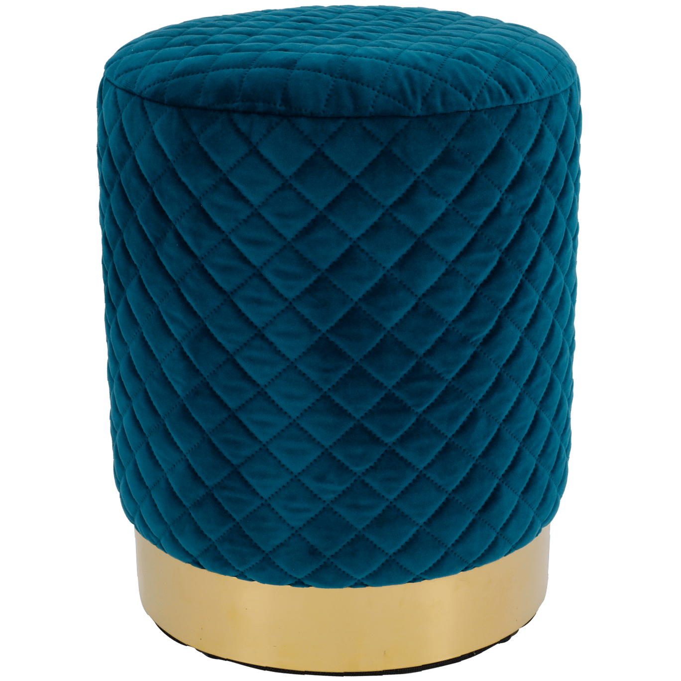 Pouf en velours