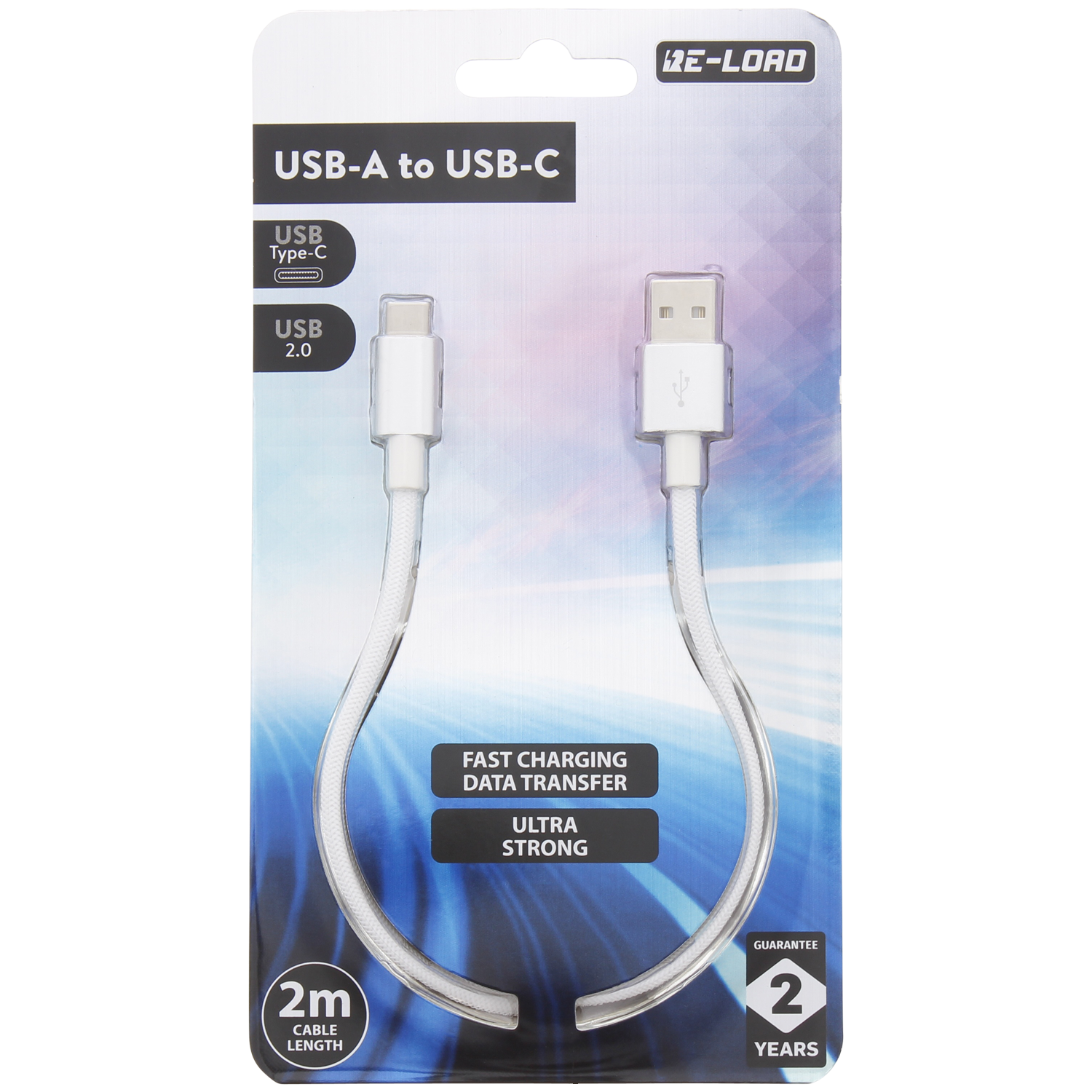 accessoires Klooster Omleiding Re-load USB-A naar USB-C kabel | Action.com