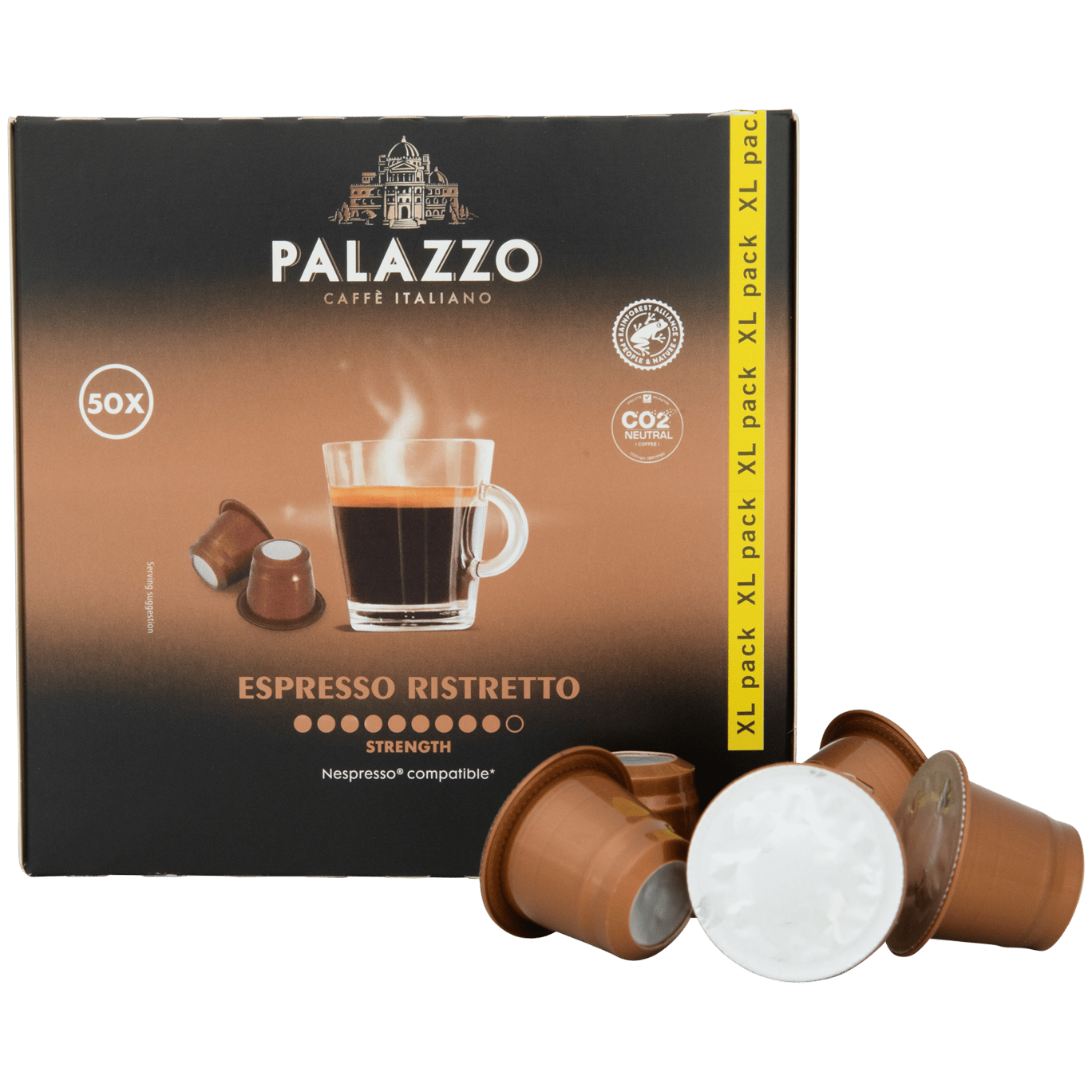 Capsules de café Palazzo Espresso Ristretto
