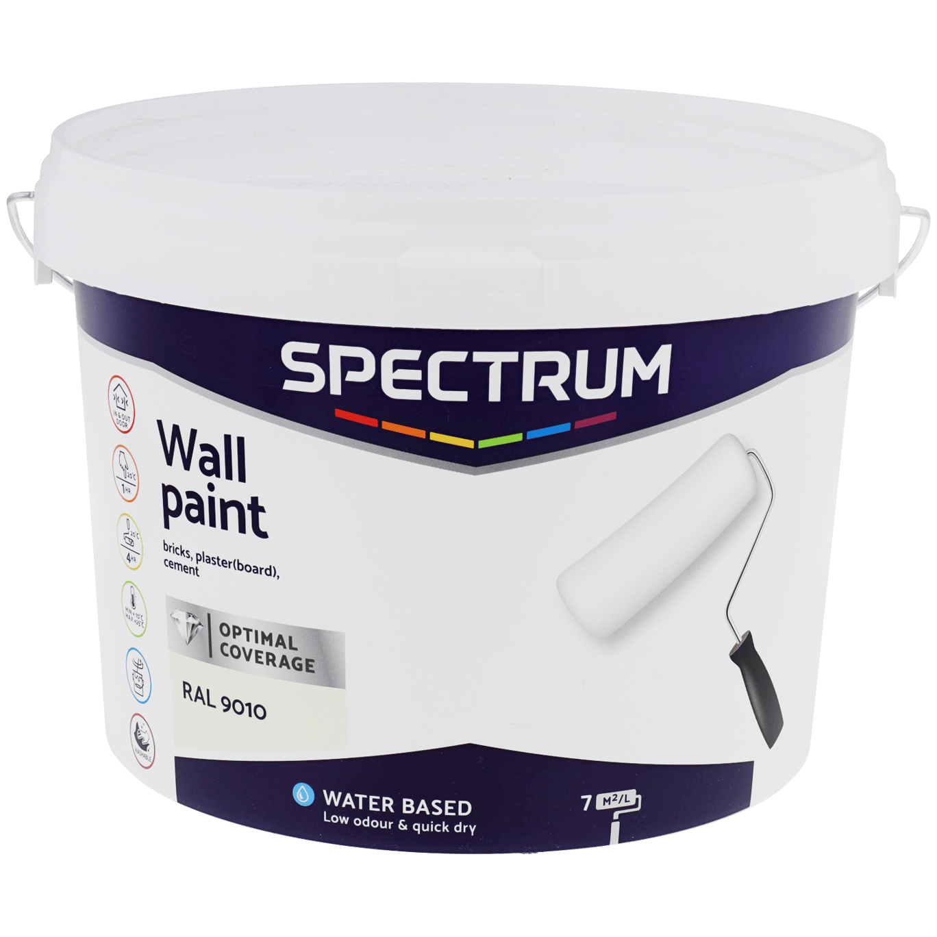 spectrum matte muurverf action com