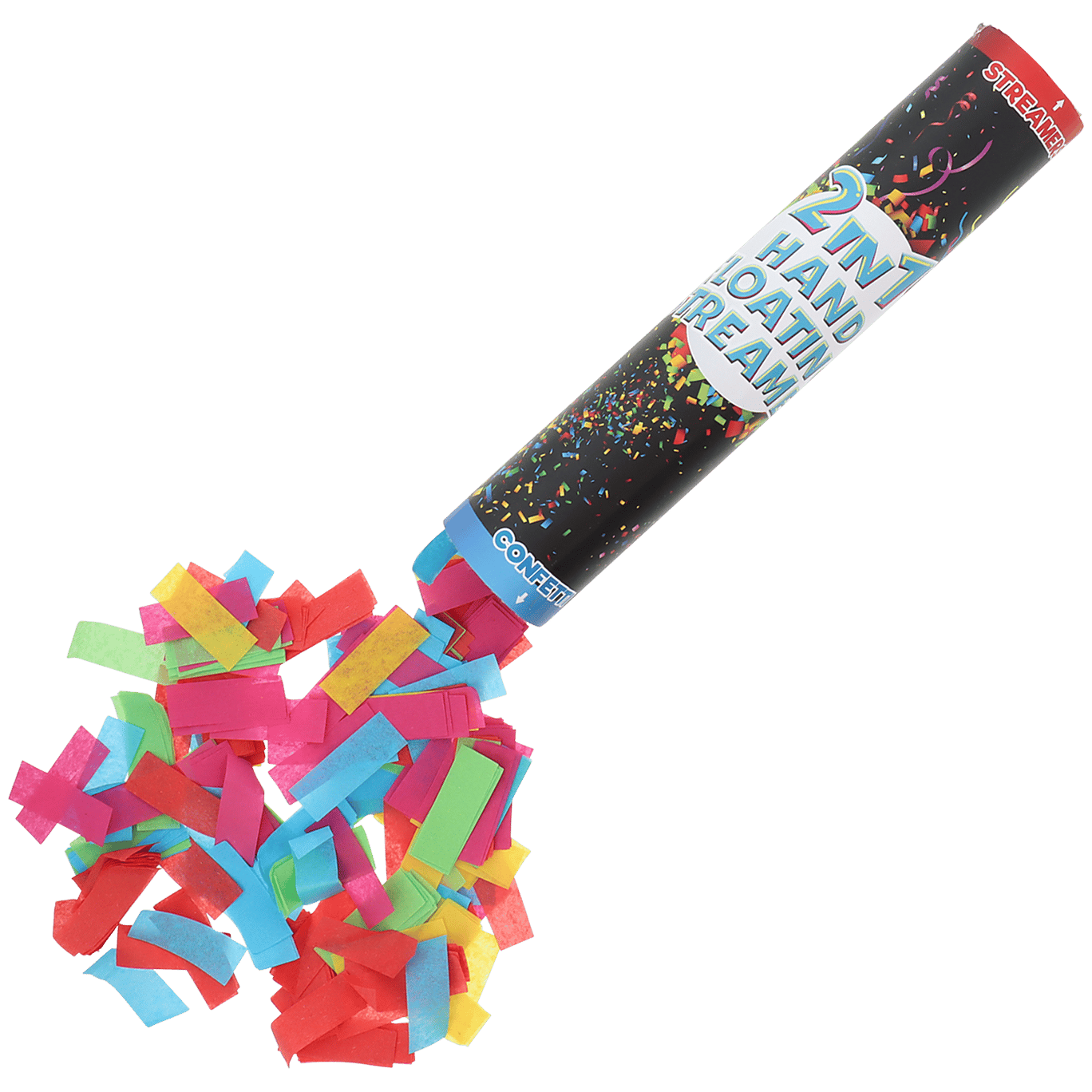 Tube à confettis