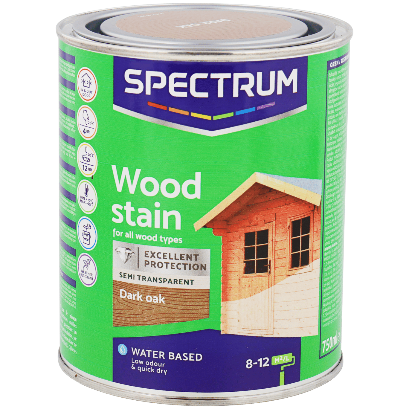 spectrum semi transparante houtbeits action com