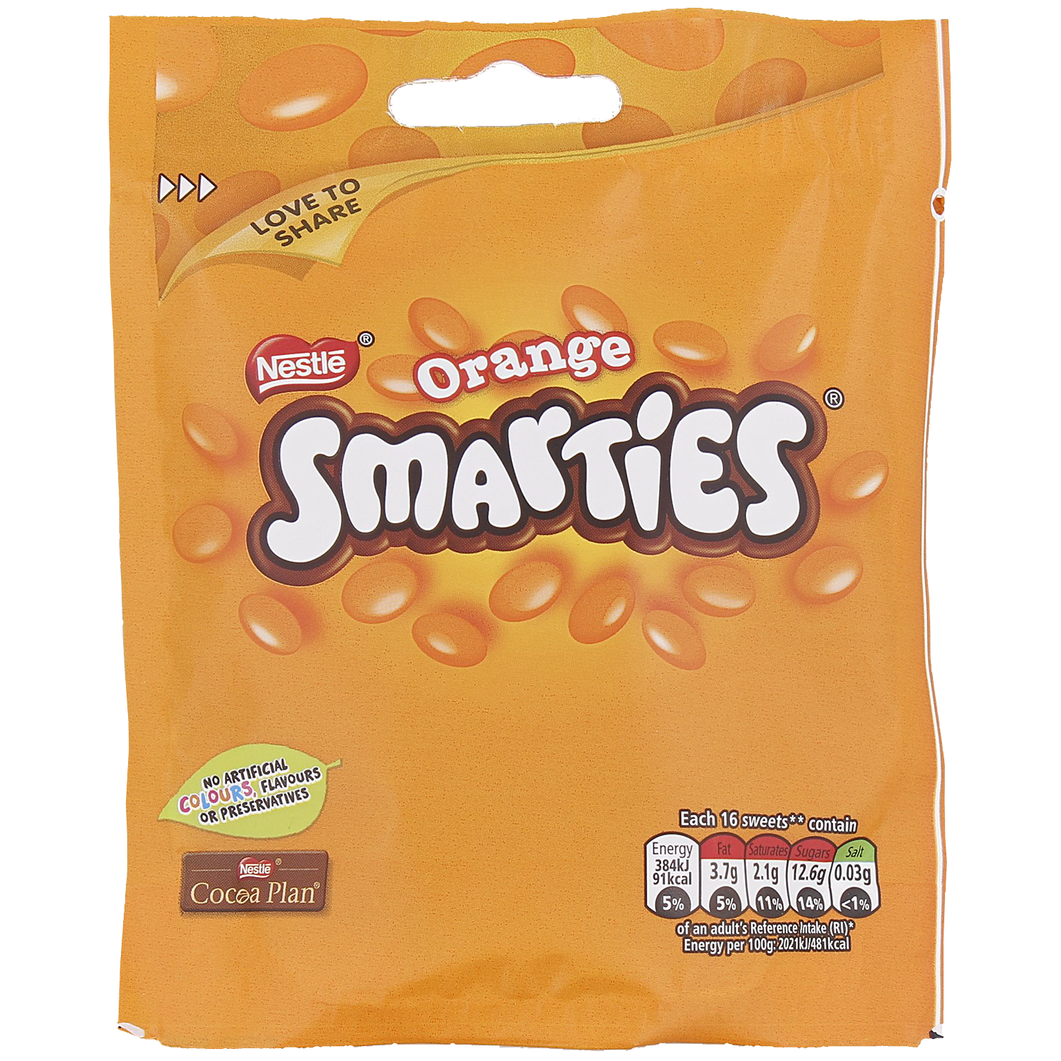Smarties Orange | Action.com