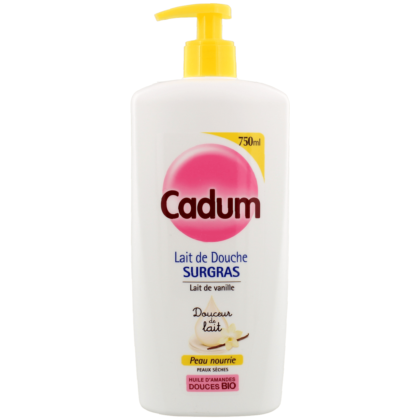 Gel douche Cadum Surgras Vanille