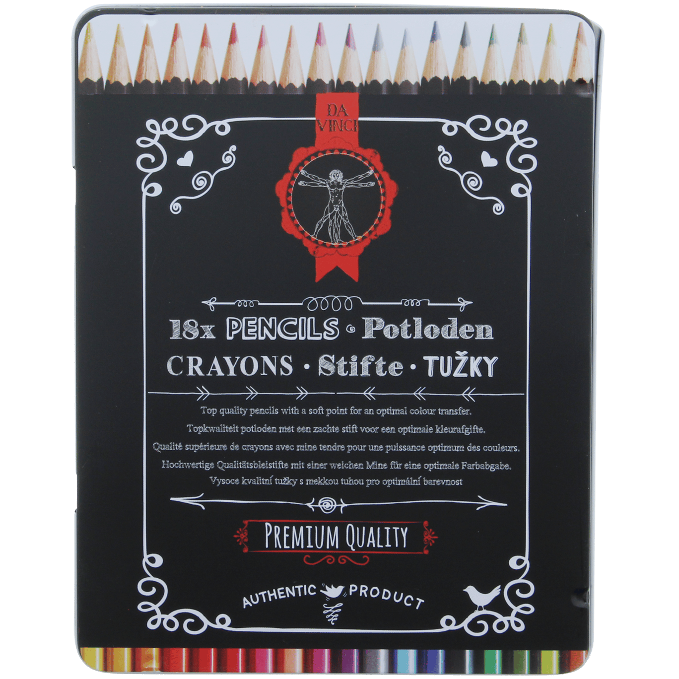 Crayons de couleur Da Vinci