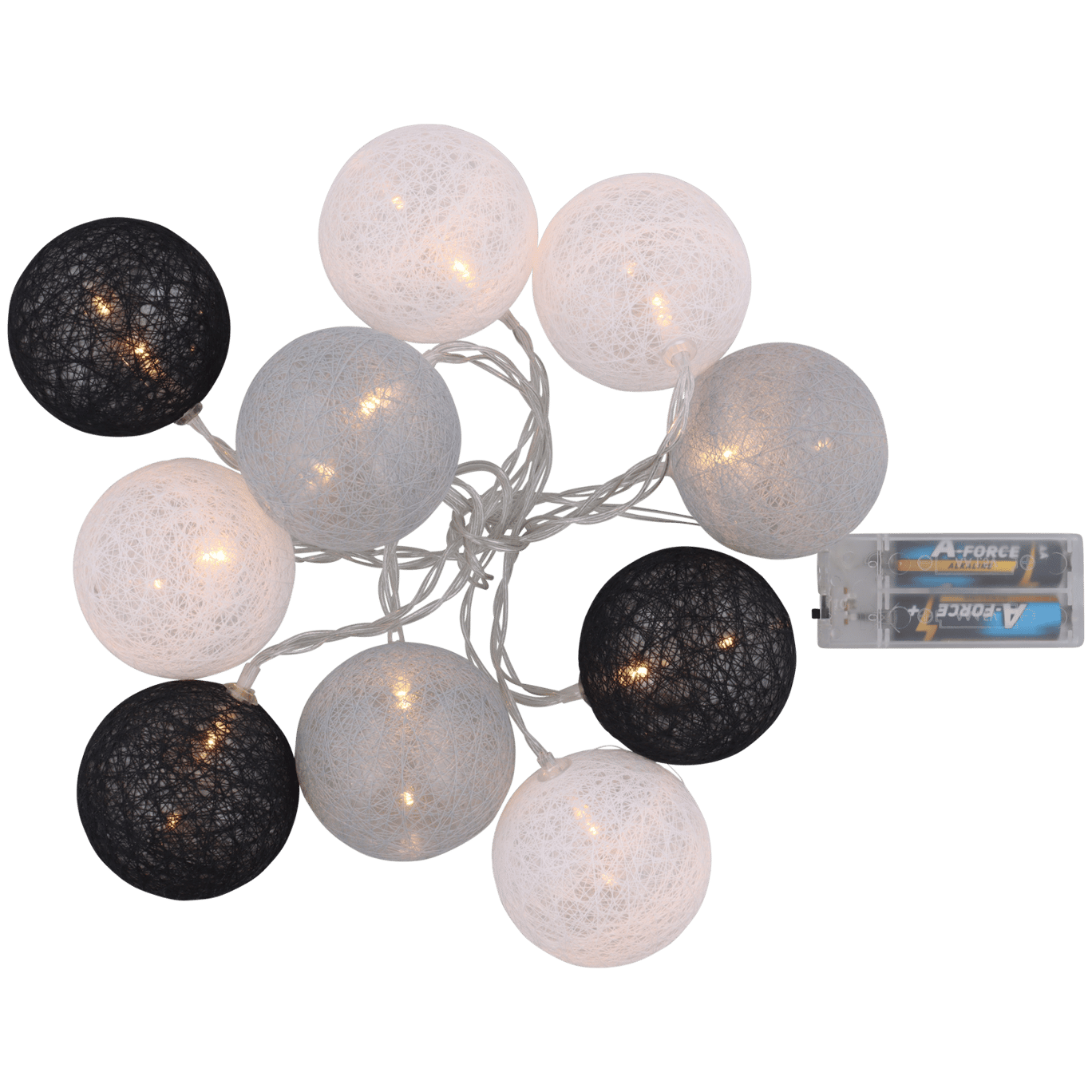 Guirlande Lumineuse Boules Led Action Com